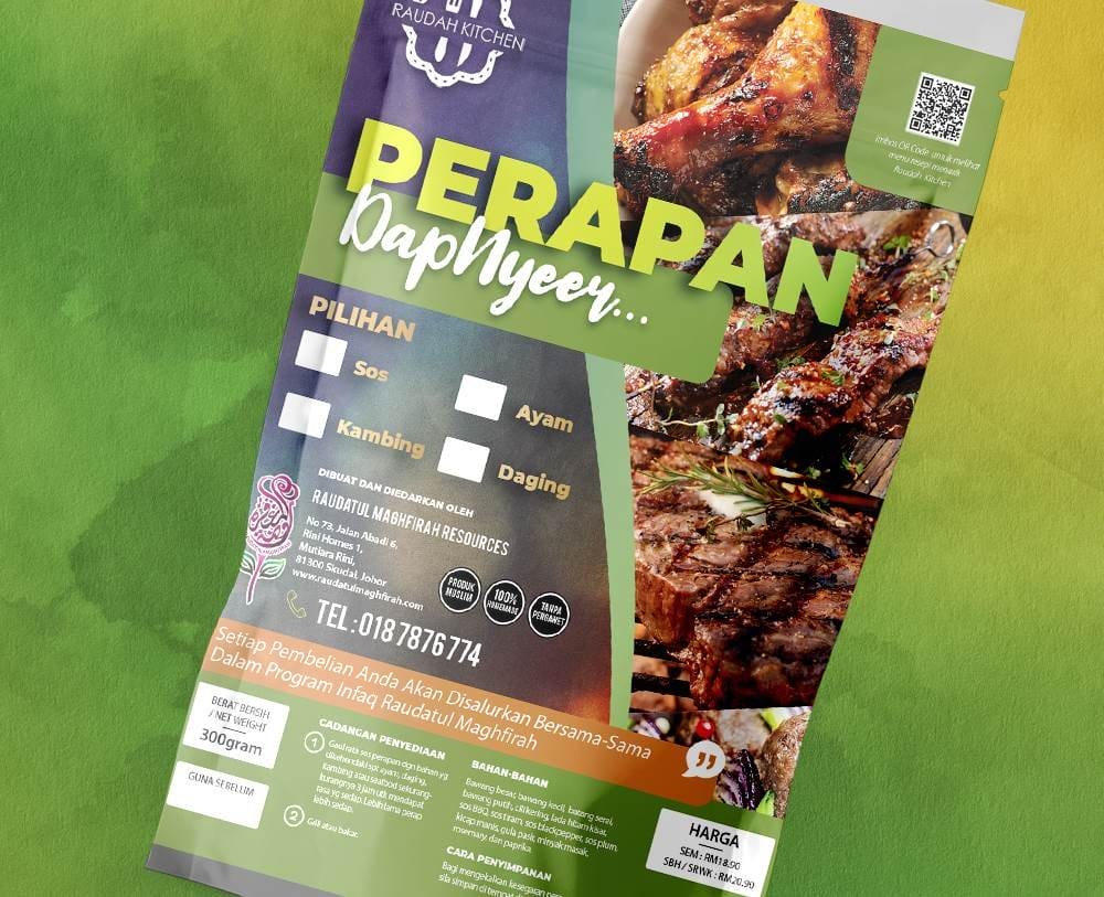 Label Design Sos Perapan