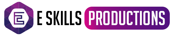 E Skills Productions Logo Color Pereka Grafik, Web, Aplikasi E Skills Productions