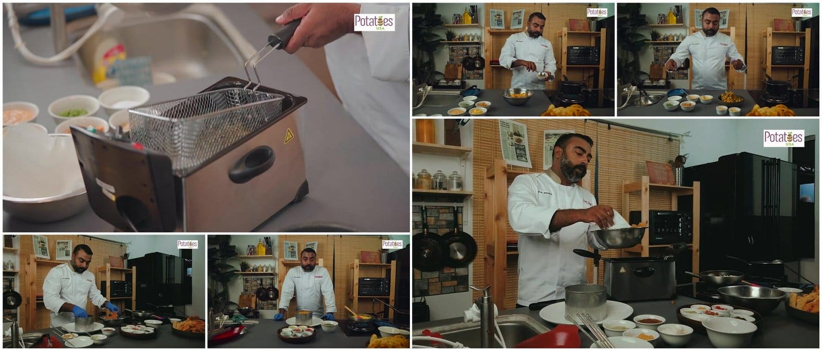 video shoot demo masakan US Potatoes