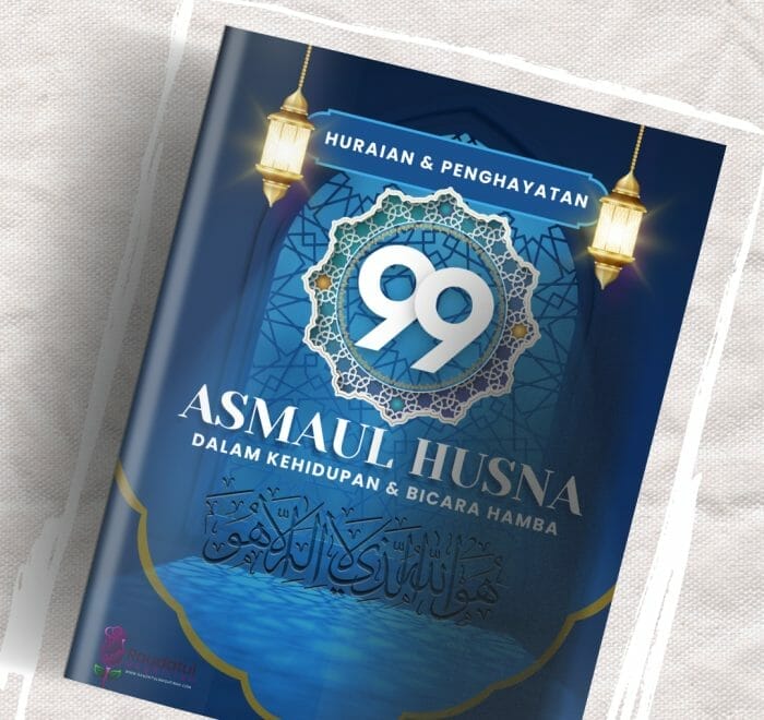 Rekaan Buku dan Cover Bicara Hati 99 Asmaul Husna
