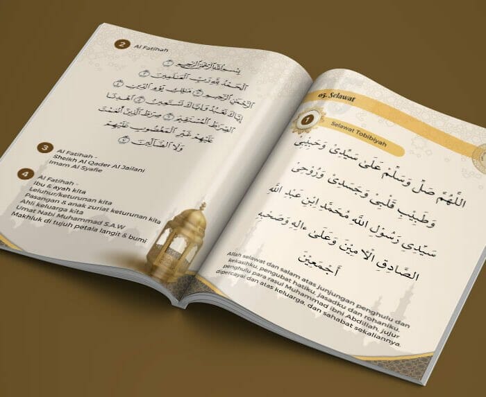 Rekaan Buku Himpunan Selawat & Zikir Mahabbah Rasul